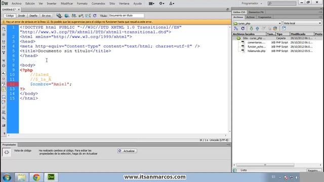 Curso PHP y MySQL 013 Variables смотреть онлайн