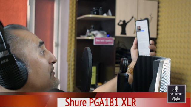 Тестирую новый,студийный микрофон SHURE PGA181 XLR смотреть онлайн