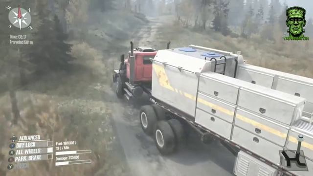 Spintires: MudRunner - Downhill | Garage Unlock смотреть онлайн