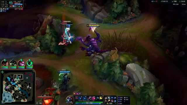 BUFFED CHO'GATH IS AN ABSOLUTE BEAST! (x18 STACKS 2.88k HP👌) - AP Cho'Gath S13 League of Legends смотреть онлайн