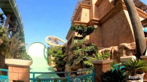 Atlantis Aquaventure - Water Slides & River Rapids POV - Water Park
