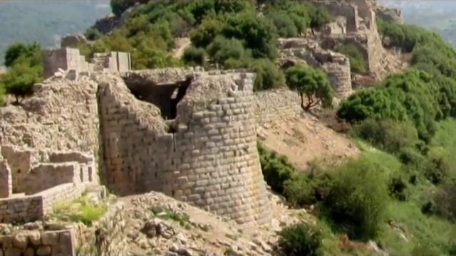 Крепость Нимрод на горе Хермон. Израиль. смотреть онлайн