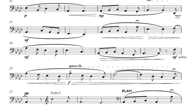 Play-Along for BASS TROMBONE: O mio babbino caro 🎤🌹🎶 (no metronome & more instruments available) смотреть онлайн