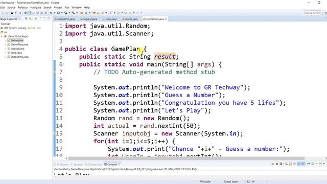 Another way to create a game using java смотреть онлайн