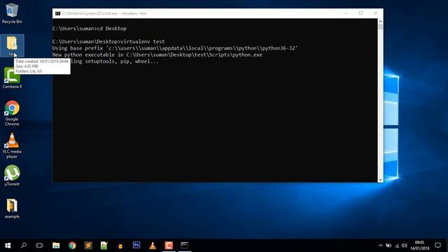Installing Django in Virtual Environment смотреть онлайн