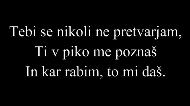 Nika Zorjan - Zate dovolj (Lyrics, Text, Besedilo, Karaoki) смотреть онлайн