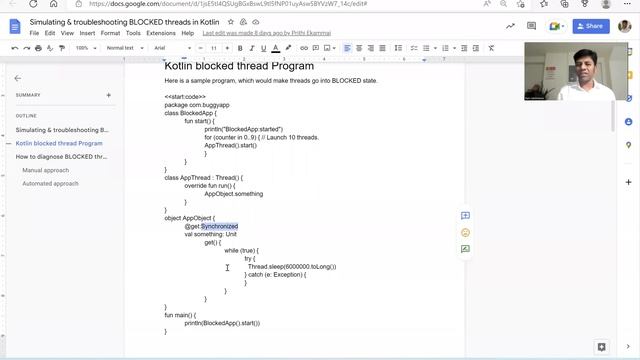 Simulating & troubleshooting BLOCKED threads in Kotlin смотреть онлайн
