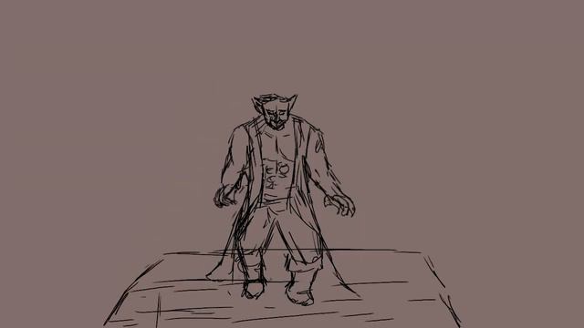 Tabaxi Monk Running - {D&D Short Animation | 2 } смотреть онлайн