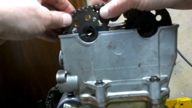 Сборка ГРМ Suzuki DRZ400