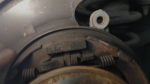 HYUNDAI GRAND SANTA FE/ХЁНДАЙ ГРАНД САНТА ФЕ ЗАМЕНА КОЛОДОК РУЧНИКА