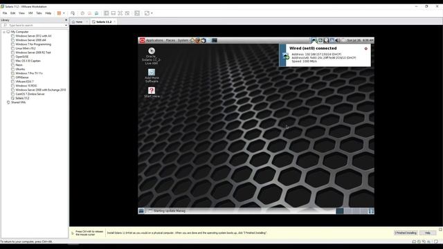 How to install Oracle Sun Solaris in VMWare - Step by step tutorial. смотреть онлайн