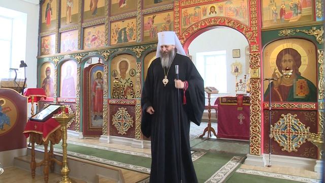 Посещение Михаило-Архангельского мужского монастыря в с. Козиха смотреть онлайн