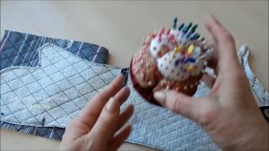 Самый простой способ сшить рукавицу варежку. Кухонные прихватки.