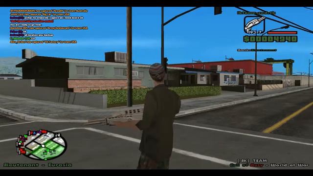 GTA SAMP # 8 (Развлекаемся на сервере Call of Duty - World at War) смотреть онлайн