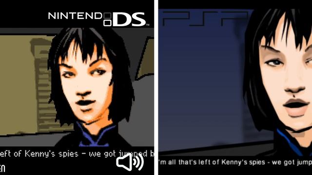 Grand Theft Auto: Chinatown Wars - Nintendo DS vs. PSP | Side by Side смотреть онлайн