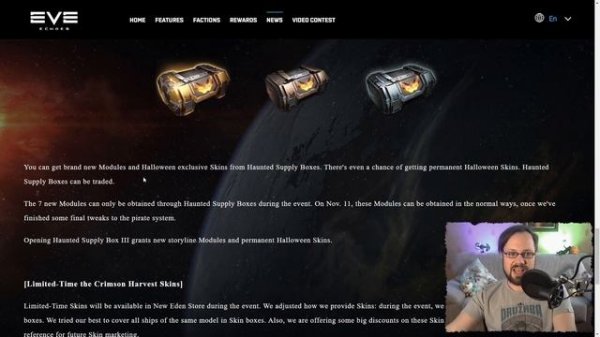 ? Хэллоуин и ЛУТБОКСЫ в Еве! Новые событийные аномалии со скинами! - EVE Echoes