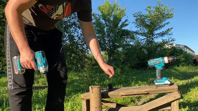 Шуруповерт аккумуляторный 21 вольт! Ударный! смотреть онлайн