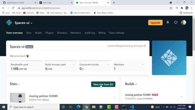 How to deploy React App to Netlify With GitHub in 10 minutes смотреть онлайн