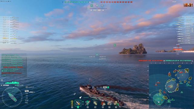 World of Warships // Grom // "Bardzo bardzo przerażające" смотреть онлайн