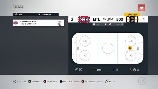 NHL 17 - Boston Bruins Franchise Mode #17 "Montreal" смотреть онлайн