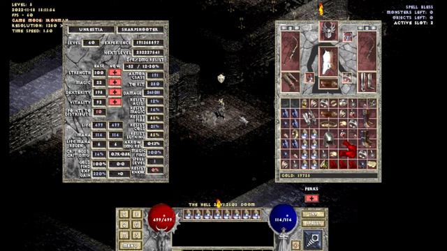 Diablo The Hell 2 V1.2505 Sharpshooter Ironman Doom 5-6