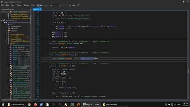 Deobfuscation SmartAssembly 8+ and recreating Original Module SAE+DnSpy смотреть онлайн