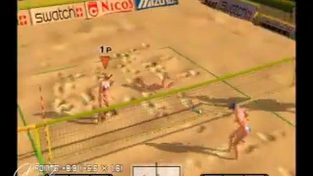 Beach Spikers GameCube Gameplay - Beautiful смотреть онлайн