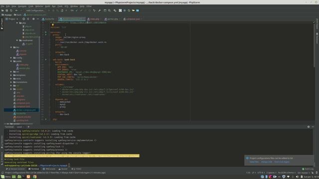Symfony 5 / Урок #1 - Настройка Docker в PhpStorm, сборка Docker образа смотреть онлайн