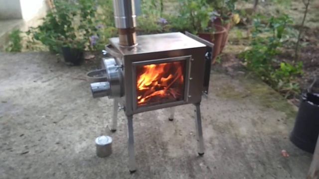 Portable wood stove Bereg смотреть онлайн
