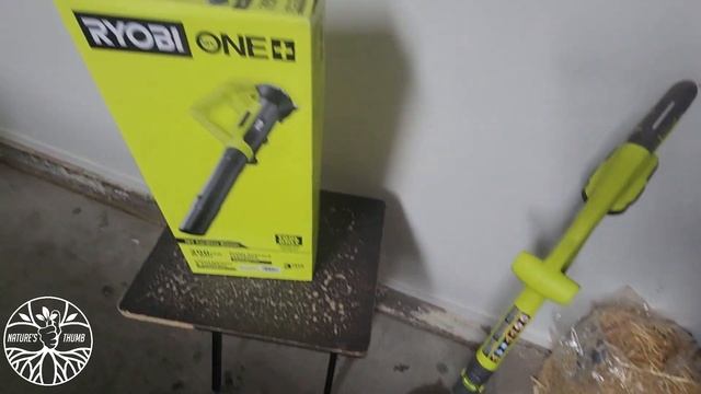 Ryobi ONE+ 18V 90 MPH 200 CFM Cordless Battery Leaf Blower Sweeper Tool Only смотреть онлайн