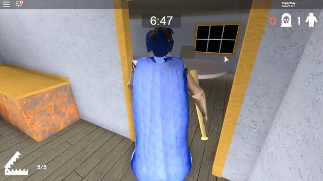 Бабки с огромными тесаками гоняются за нами | Roblox Granny Spider Pet смотреть онлайн