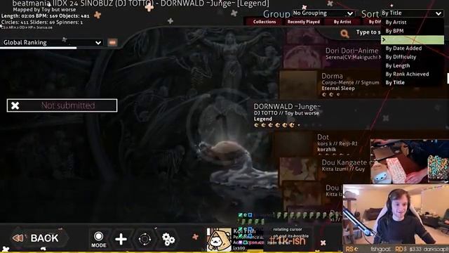 Super osu! cursor for bro gamers смотреть онлайн