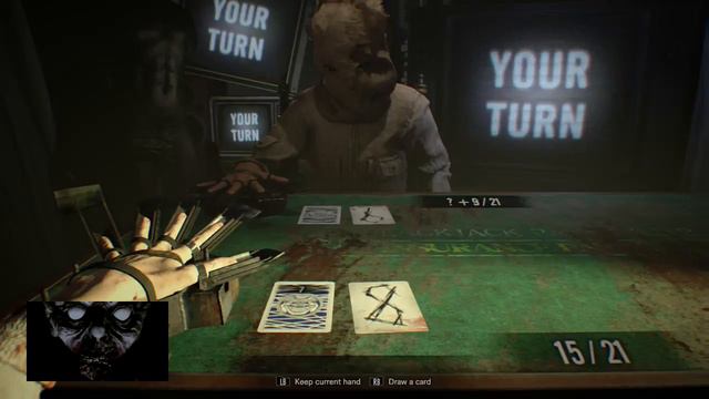 Resident Evil 7 Biohazard, 21 Card Game
