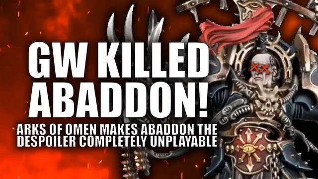 Abaddon The Despoiler is DEAD! смотреть онлайн