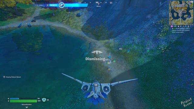 Scan Players With a Falcon Scout and Collect Their Schematic - Fortnite Oathbound Quests смотреть онлайн