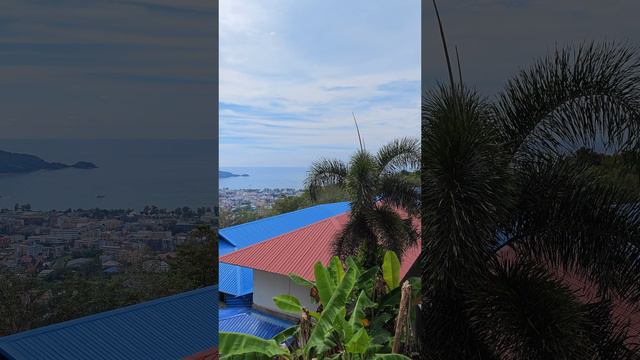 Пхукет смотровая площадка с видом на Патонг Wat Doi Thep Nimit Monastery смотреть онлайн