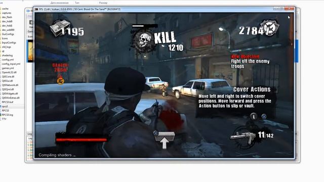 RPCS3 настройка эмулятора для 50 Cent Blood On The Sand смотреть онлайн