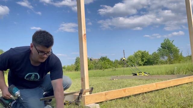 Купил дом в деревне | Думал ничего не выйдет | Делаю беседку смотреть онлайн