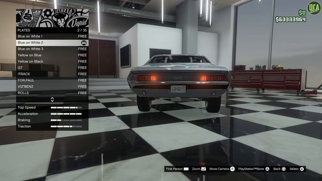 GTA 5 - Movie Build - THE KING | Cars | - Gauntlet Classic Custom Customization смотреть онлайн