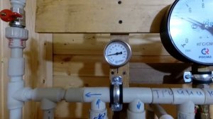 Переход с полипропилена на КОЛЛЕКТОР через металлопластиковые трубы и сшитый полиэтилен