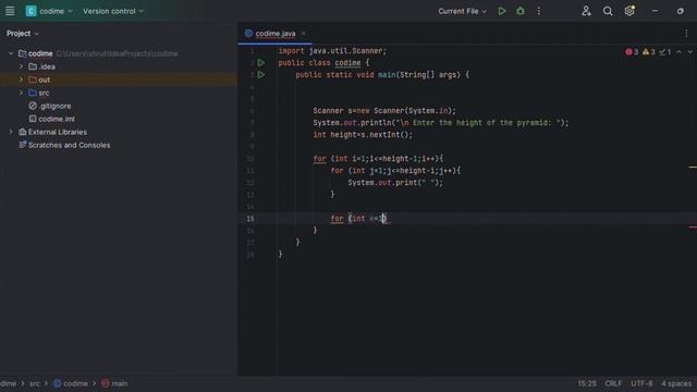 JAVA INTERVIEW QUESTIONS | 16. Can you create a pyramid of characters in Java? смотреть онлайн