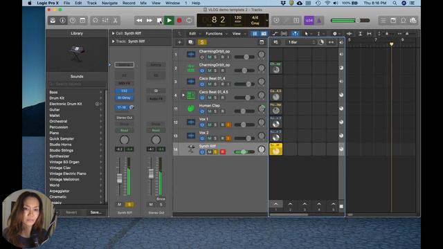 Logic Pro 10.5 Live Loops Pt1: Building Cells and Scenes (audio/MIDI/pattern cells) смотреть онлайн