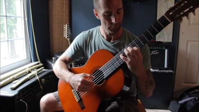 Francisco Tarrega - Mazurka en Sol - Played by Jon Nichols - Spanish Classical Guitar смотреть онлайн