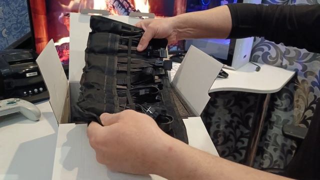 1STPLAYER STEAMPUNK 750W GOLD РАСПАКОВКА