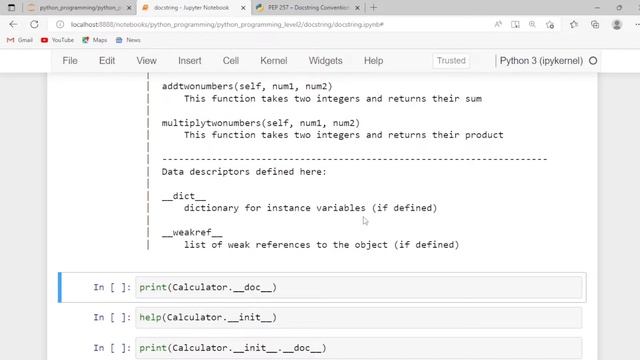 Python Tutorial for Begineers | Learn about Python Docstring смотреть онлайн