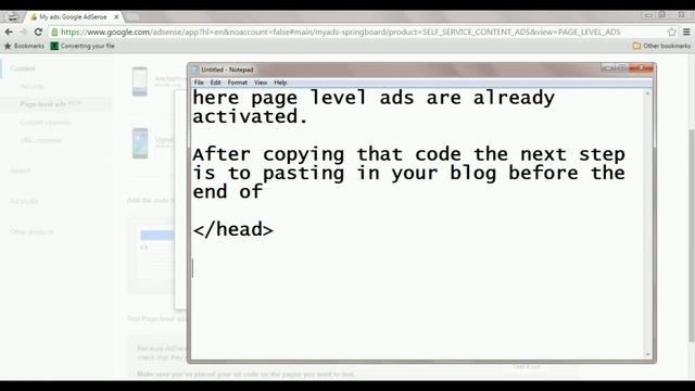 How to Activate Page Level Ads (Adsense) on your Blogger/Wordpress Blogs смотреть онлайн