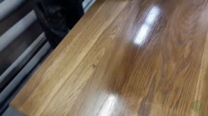 Как покрыть стол - маслом-морилкой для дерева!