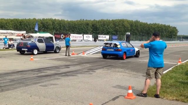 ВАЗ 2112 (Лыткарино) vs Honda Civic (Москва) смотреть онлайн