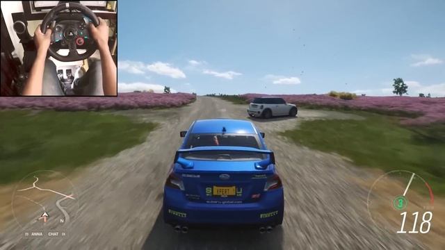 Subaru WRX STI 2015 - Forza Horizon 4 | Logitech g29 gameplay смотреть онлайн