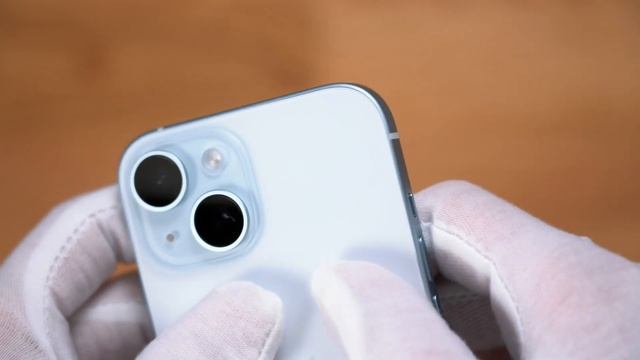 Apple iPhone 15 Blue Unboxing 128 GB + Comparison to 15 Pro Aesthetic ASMR смотреть онлайн